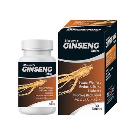 Blossom’s Ginseng Tablets – Natural Energy & Wellness Support (30 Tablets)